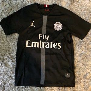 PSG Black Mbappé Jordan Jersey (with tags)